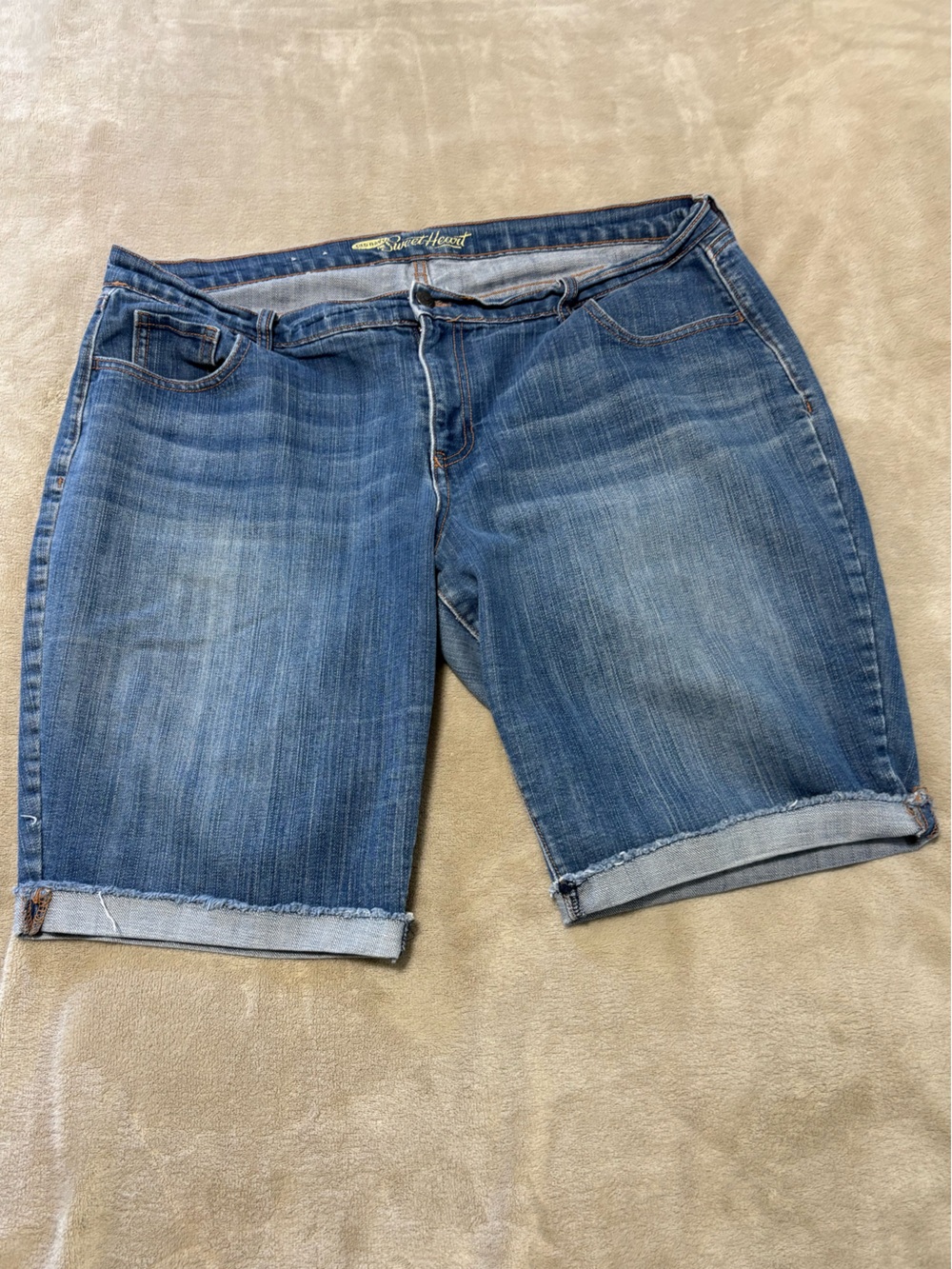 Old Navy Sweetheart Blue Denim Shorts